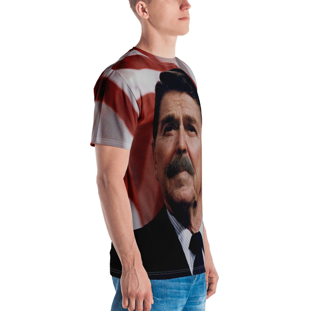 Muchashe Ronald Reagan Mega Men's T-shirt