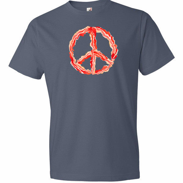 Peace of Bacon Short Sleeve T-Shirt
