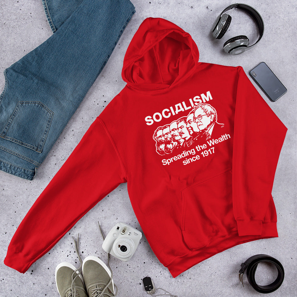 Socialism Spreading The Wealth Bernie Sanders Unisex Hoodie