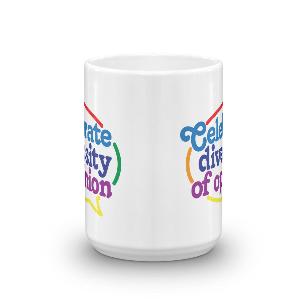 Celebrate Diversity of Opinion Coffee Mug