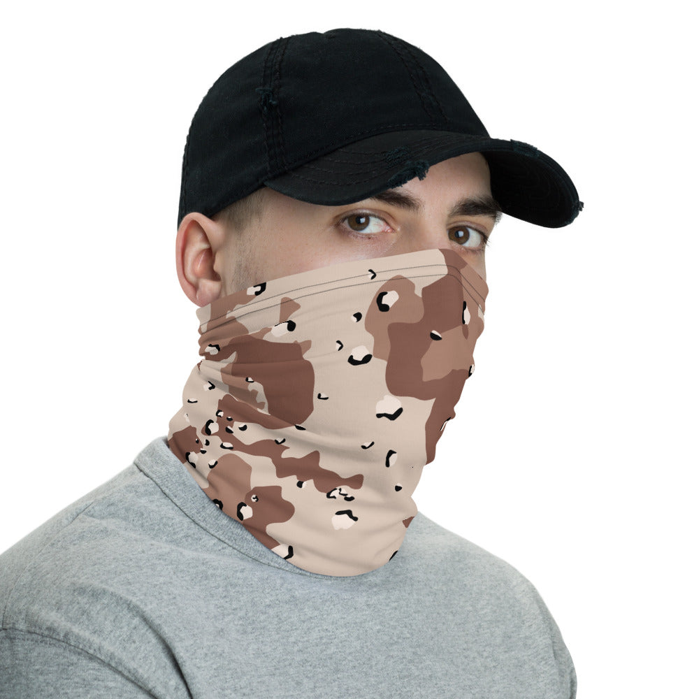 Desert Camouflage Pattern (six-color) Neck Gaiter