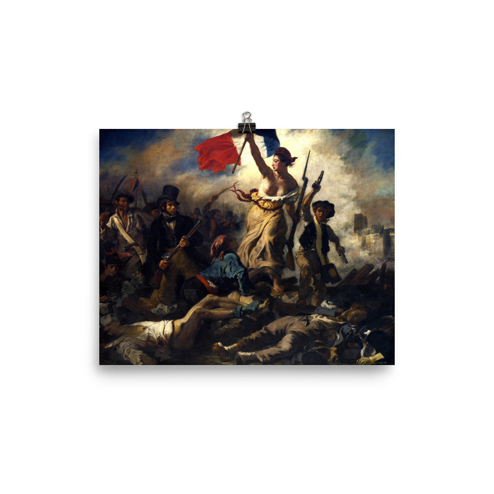 Liberty Leading the People Eugène Delacroix Print
