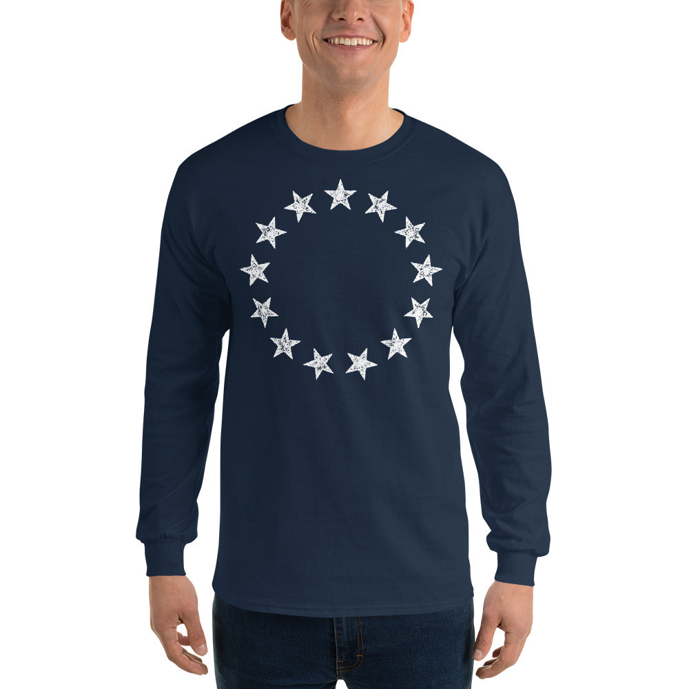 13 Stars Vintage Betsy Ross Long Sleeve T-Shirt