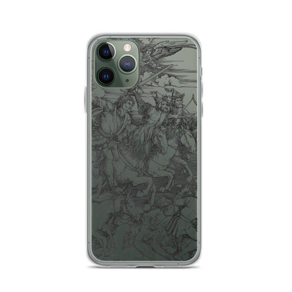 Albrecht Dürer Four Horsemen of the Apocalypse iPhone Case