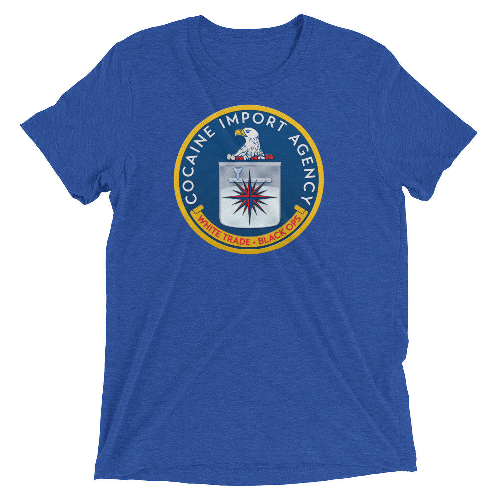 CIA Cocaine Import Agency Tri-Blend T-shirt