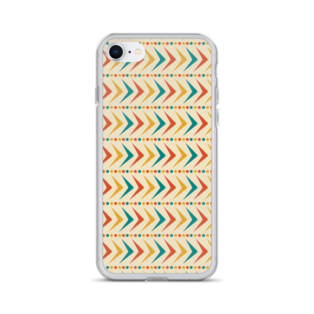 Mid Century Modern Pattern iPhone Case