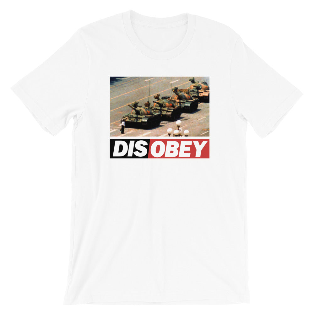 Tank Man DISOBEY 30th Anniversary T-Shirt