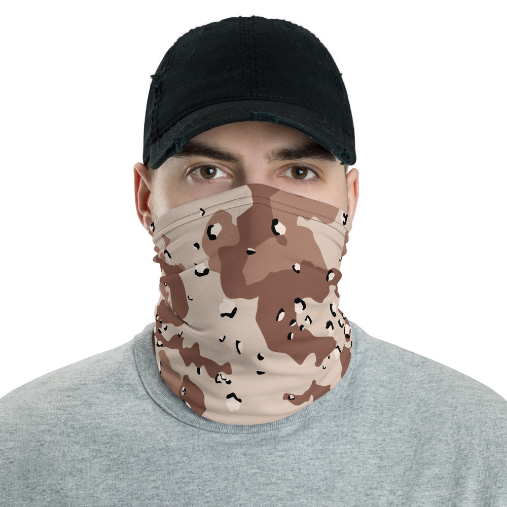Desert Camouflage Pattern (six-color) Neck Gaiter