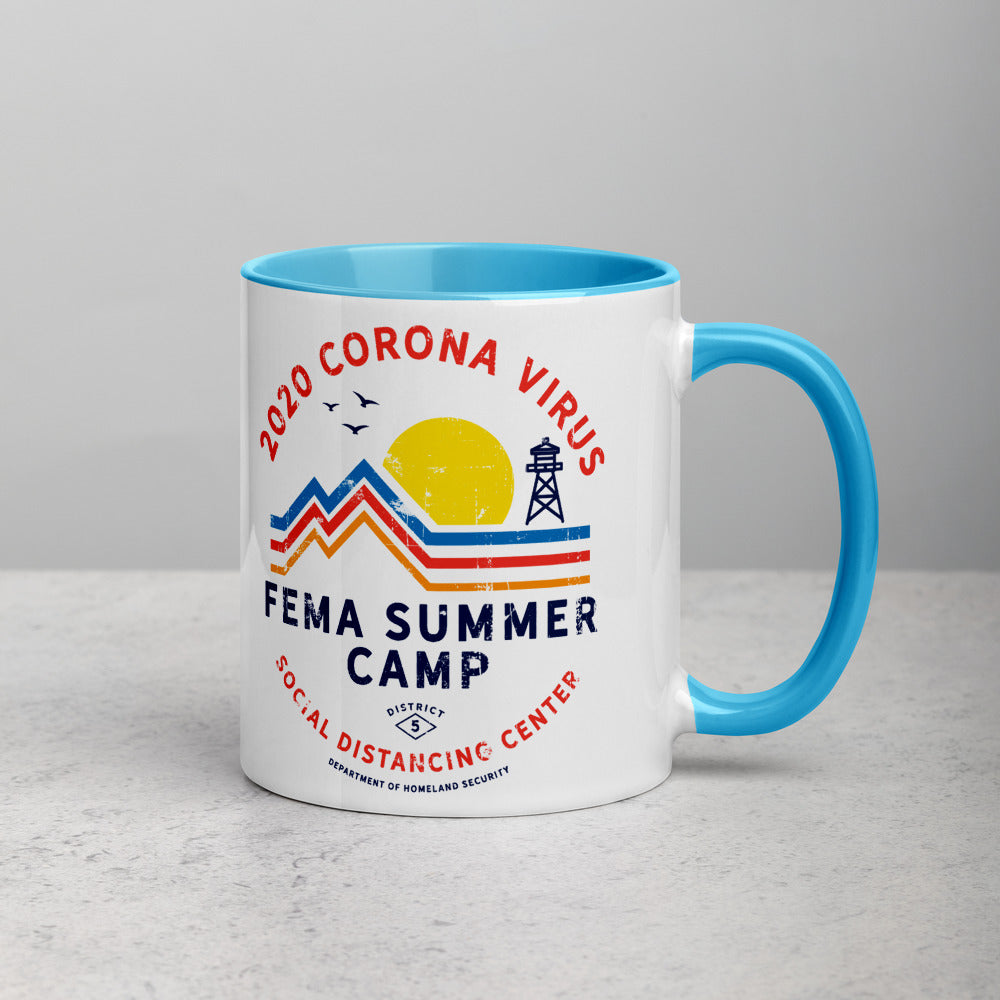 2020 FEMA SUMMER CAMP Social Distancing Center Mug