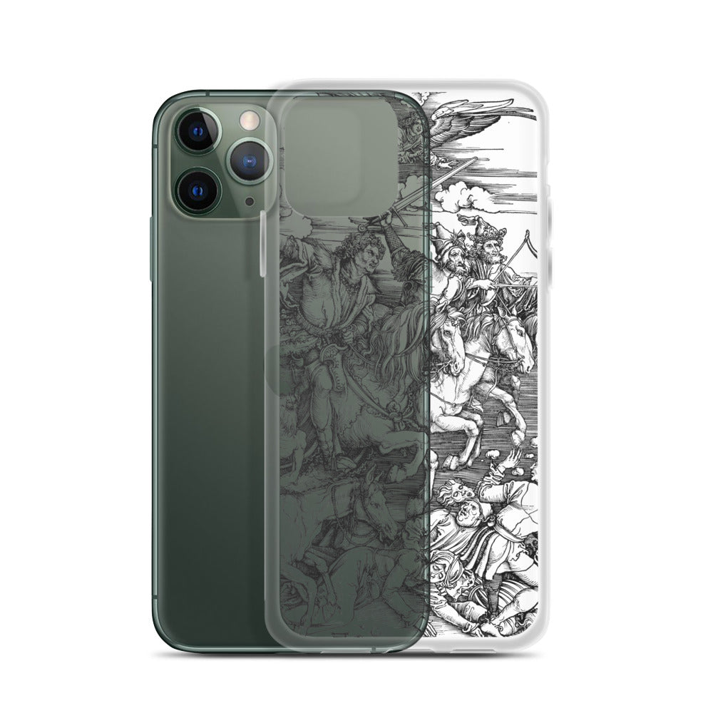 Albrecht Dürer Four Horsemen of the Apocalypse iPhone Case