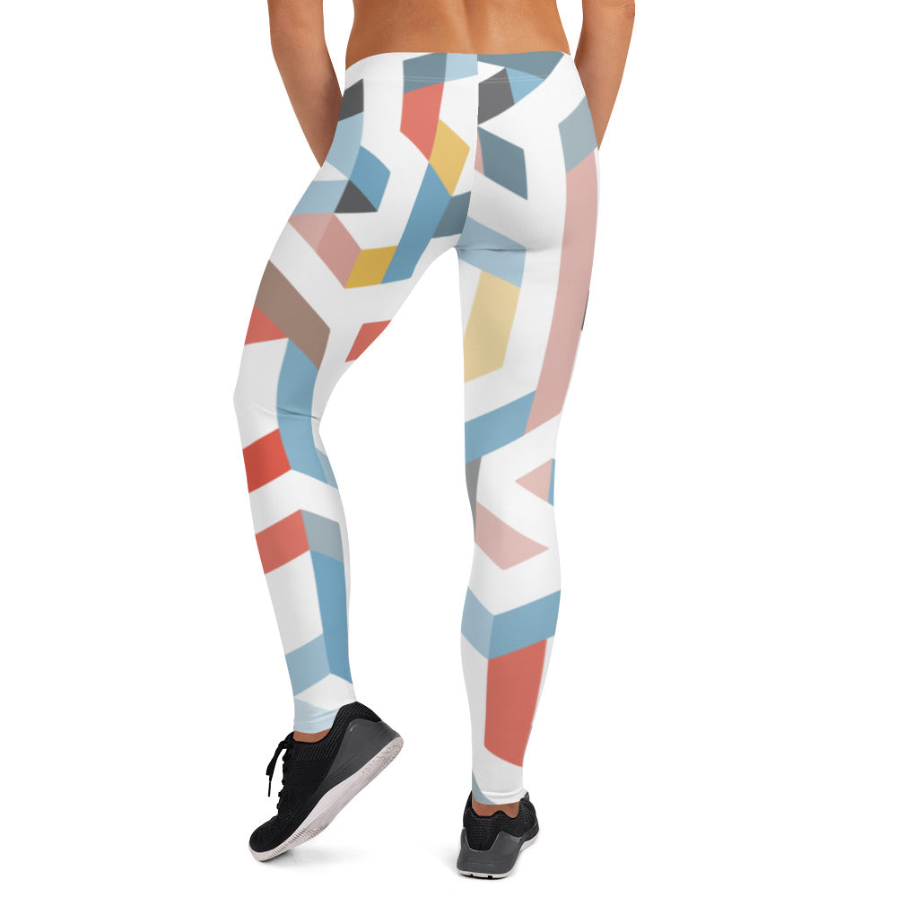 Gotland Maze Pattern Leggings