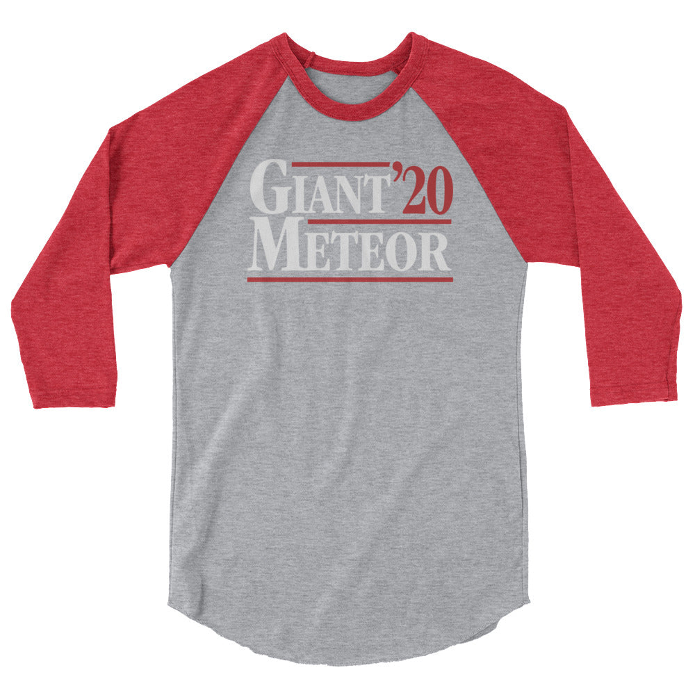 Giant Meteor 2020 3/4 Sleeve Softball Raglan Shirt
