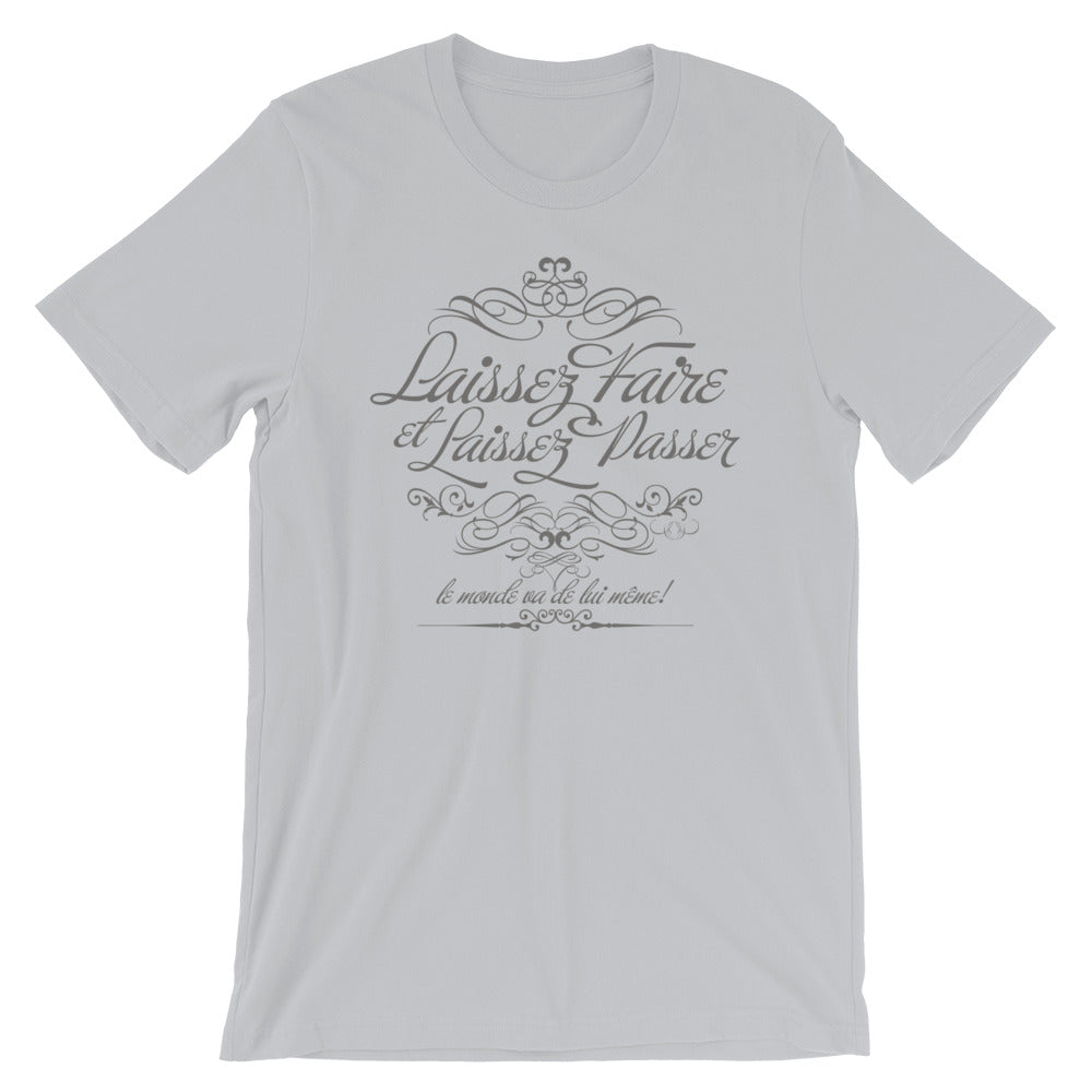 Laissez Faire Vintage Graphic Tee Short-Sleeve Unisex T-Shirt