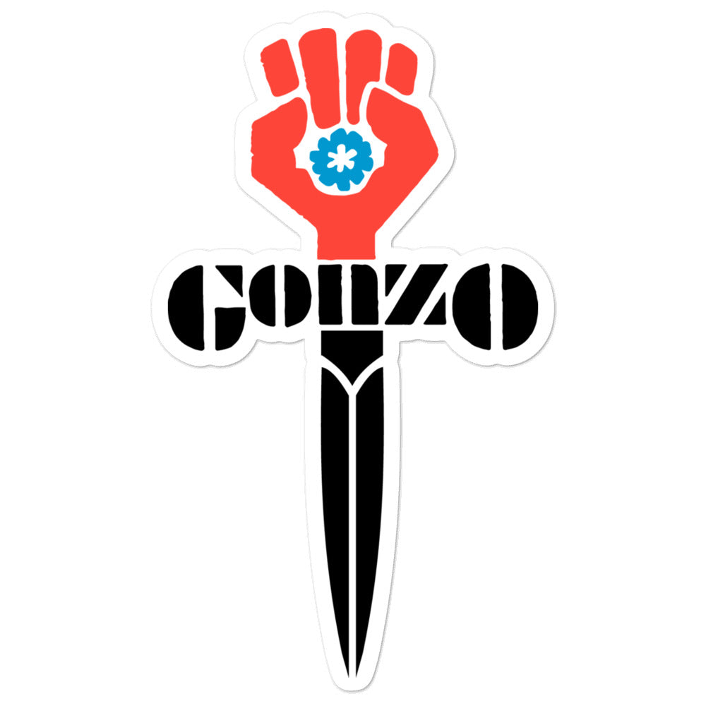 Gonzo Fist Stickers