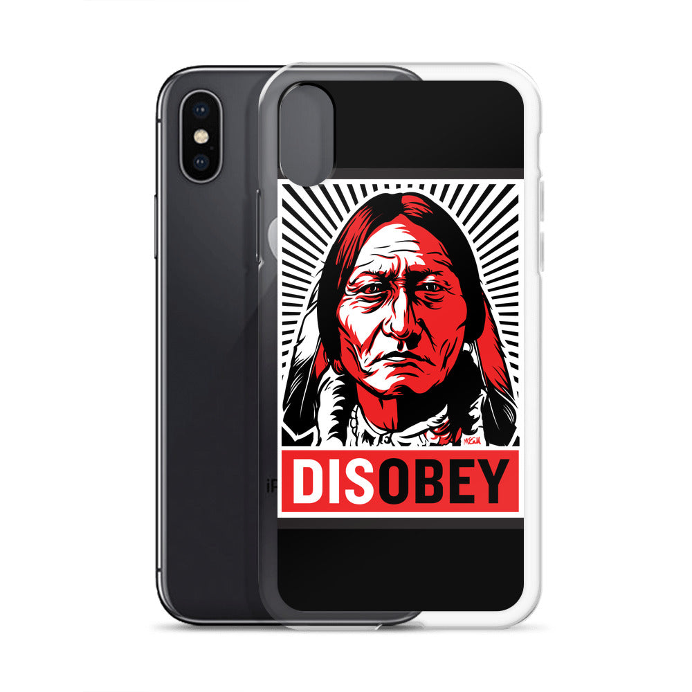 Sitting Bull Disobey iPhone Case
