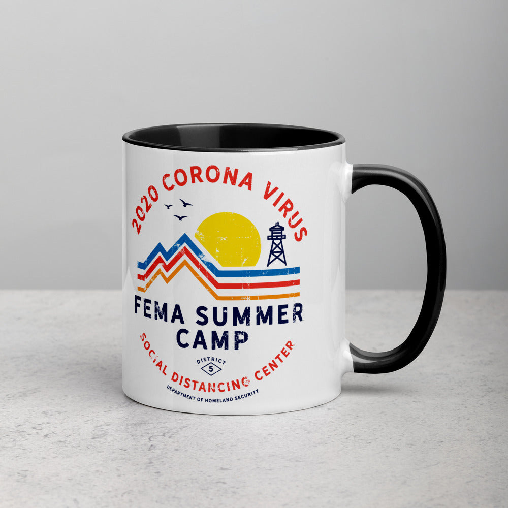 2020 FEMA SUMMER CAMP Social Distancing Center Mug