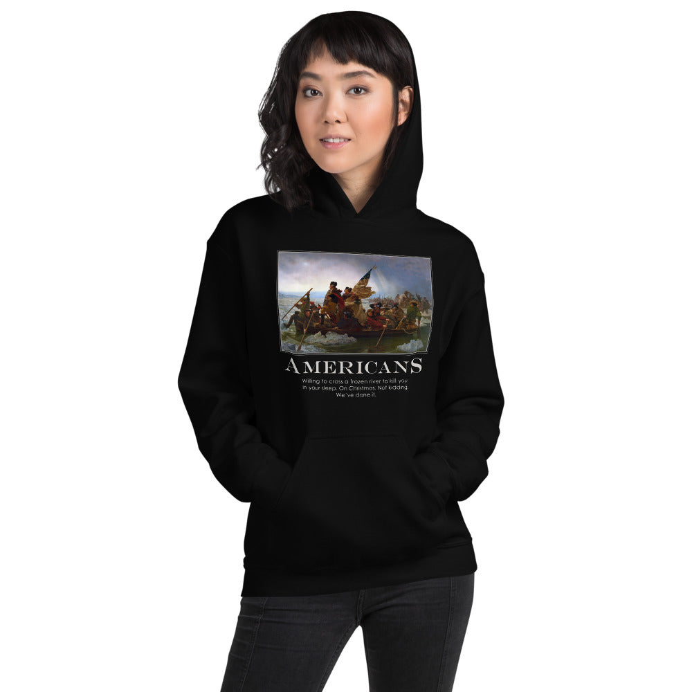 Americans Unisex Hoodie Sweatshirt