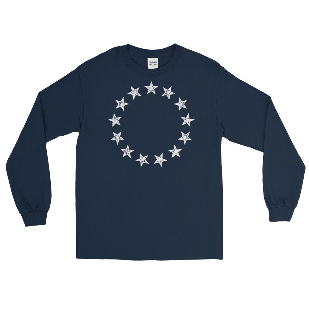 13 Stars Vintage Betsy Ross Long Sleeve T-Shirt