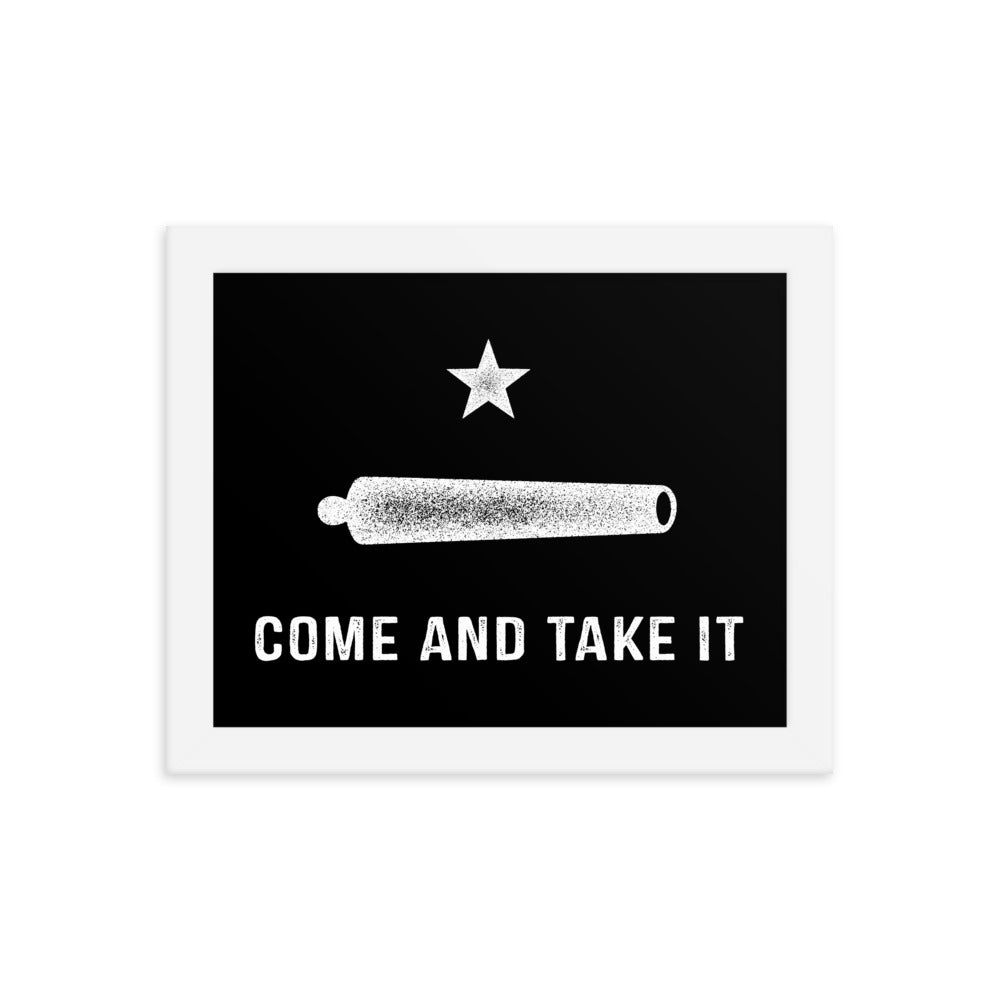 Gonzalez Come and Take It Framed Print