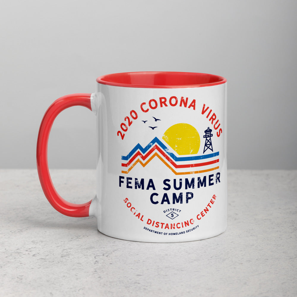 2020 FEMA SUMMER CAMP Social Distancing Center Mug
