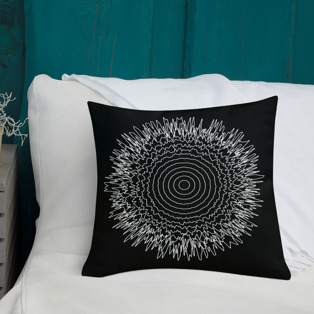 Entropy Throw Pillow