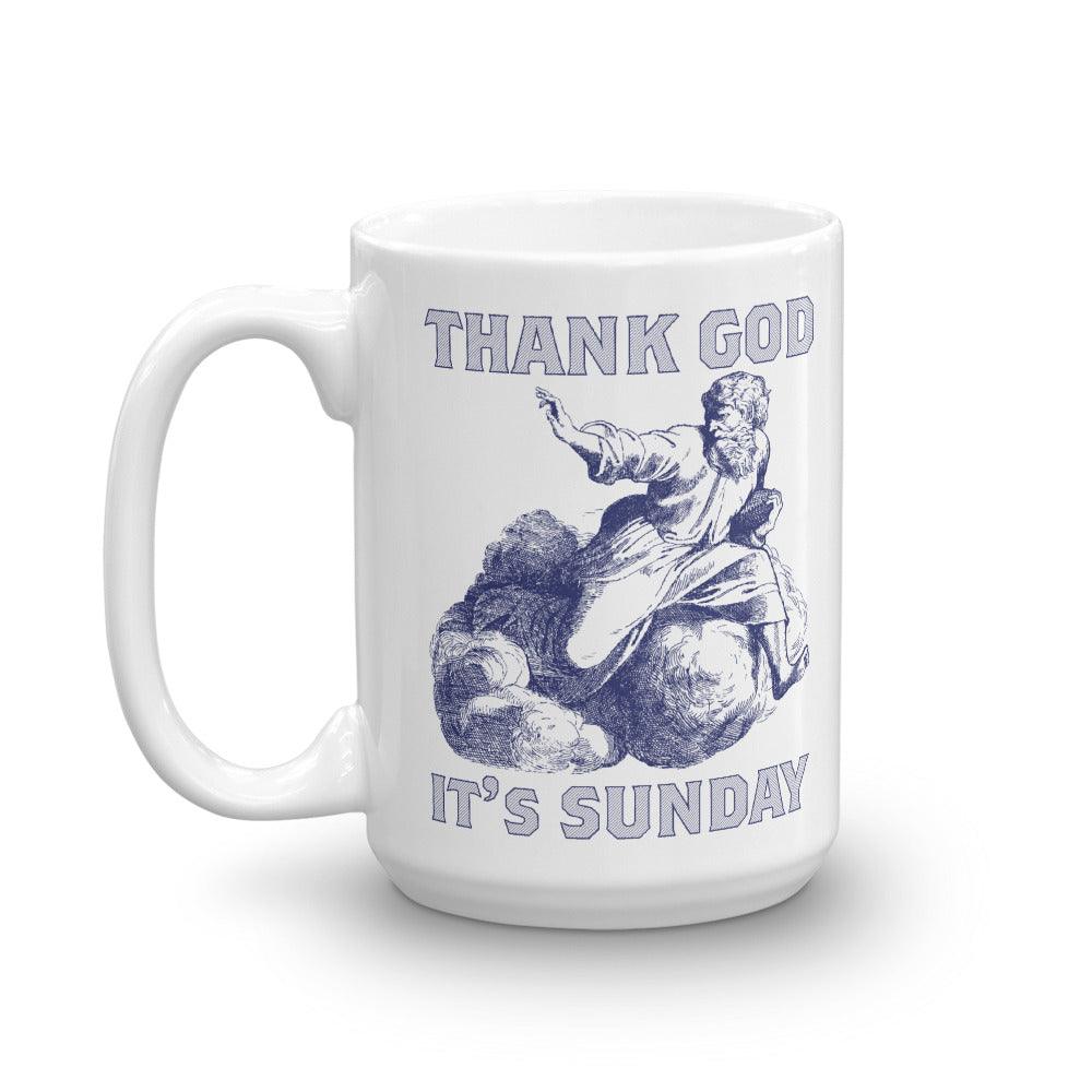 Thank God It's Sunday Mug
