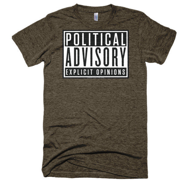 Political Advisory Triblend T-Shirt