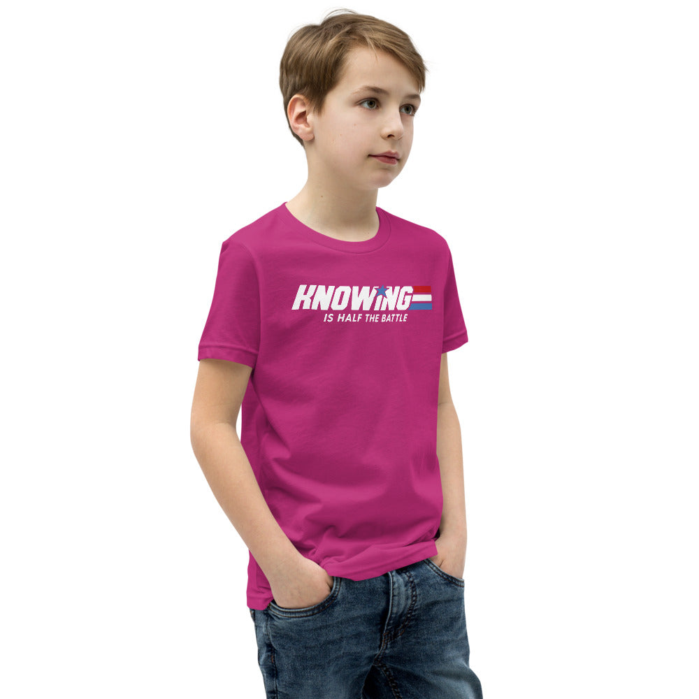 Knowing is Half the Battle Youth Short Sleeve T-Shirt