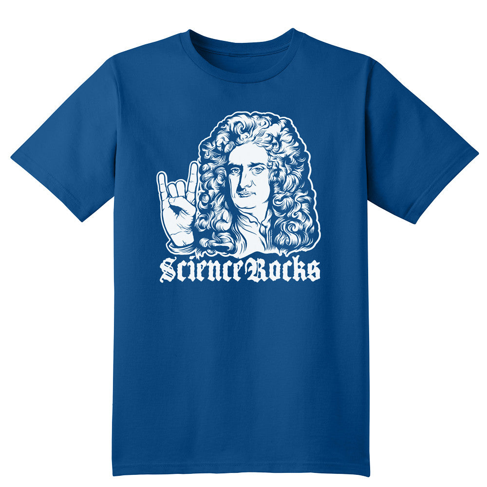 Sir Isaac Newton Science Rocks T-Shirt