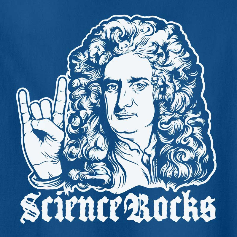 Sir Isaac Newton Science Rocks T-Shirt