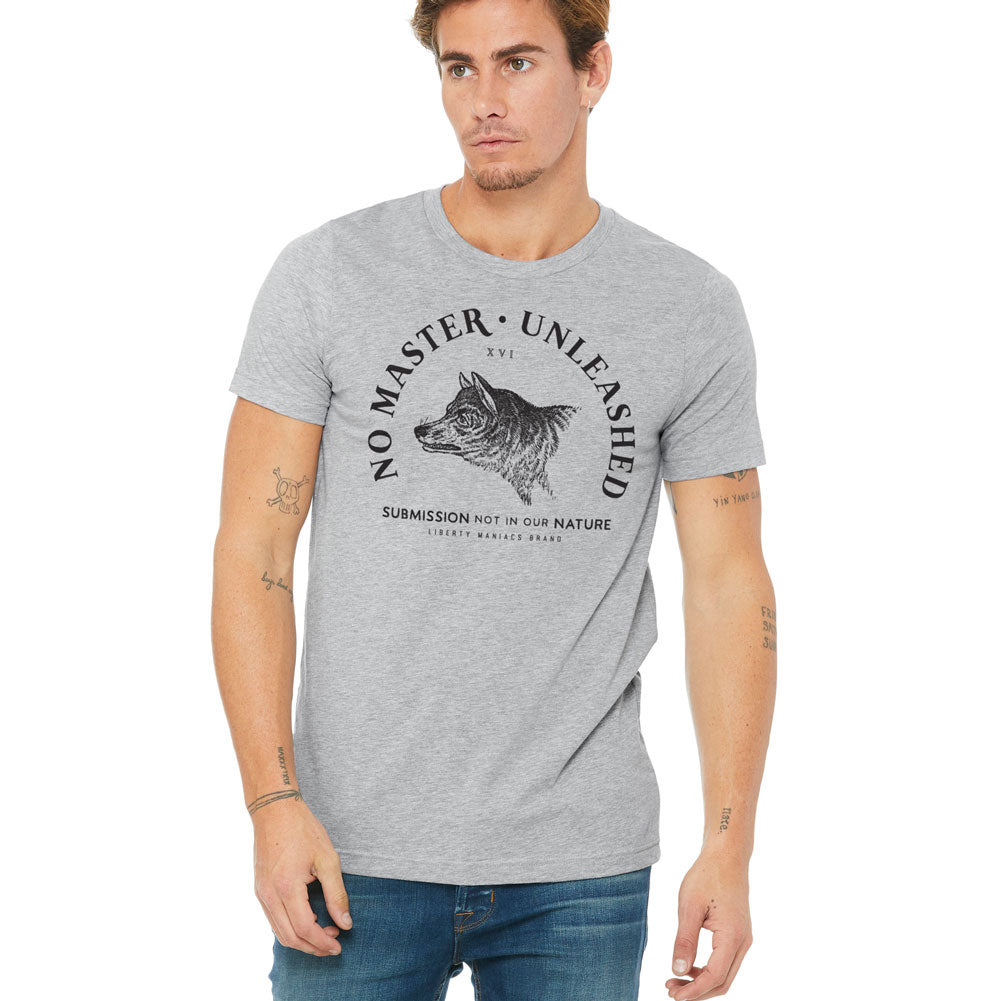 No Master Unleashed Liberty Maniacs Graphic T-Shirt