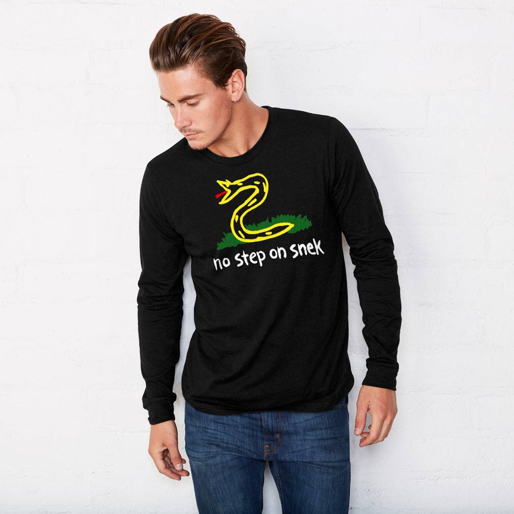 No Step On Snek Long Sleeve T-Shirt