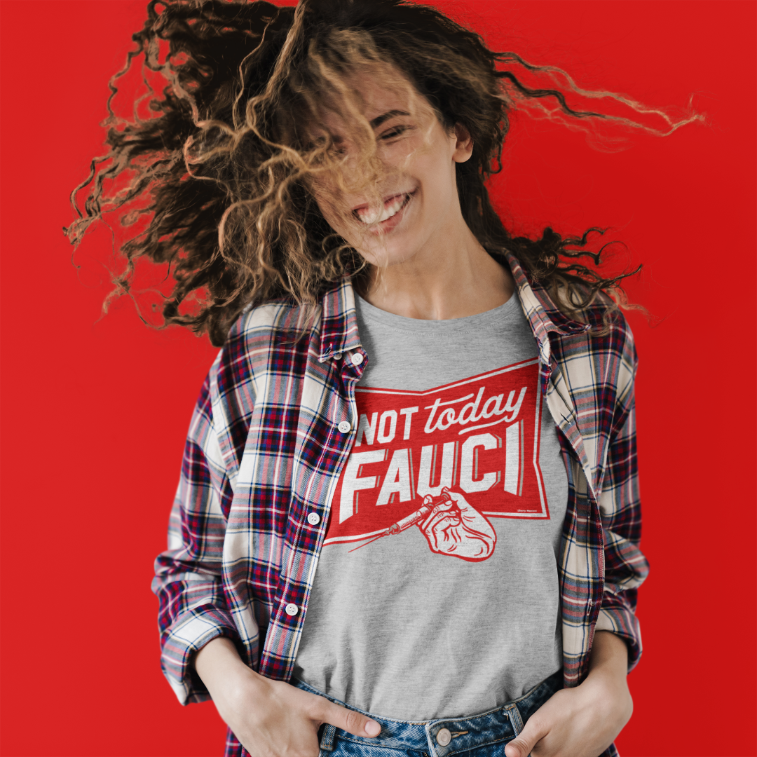 Not Today Fauci Short-Sleeve Unisex T-Shirt