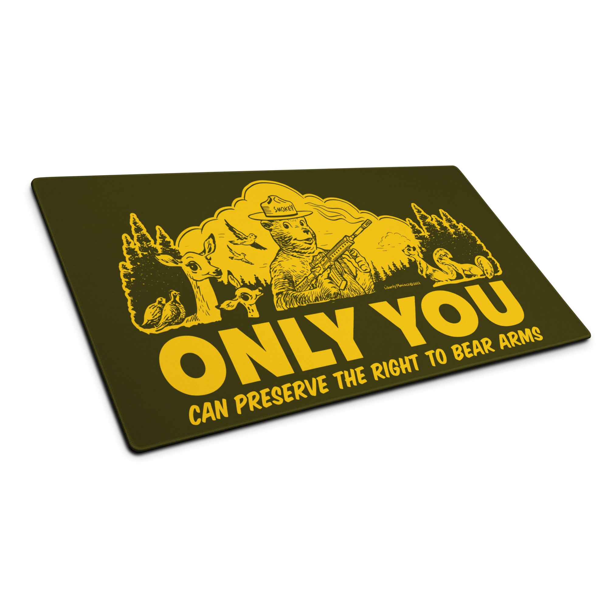 Only You Smokey Bear Gaming Mouse Pad