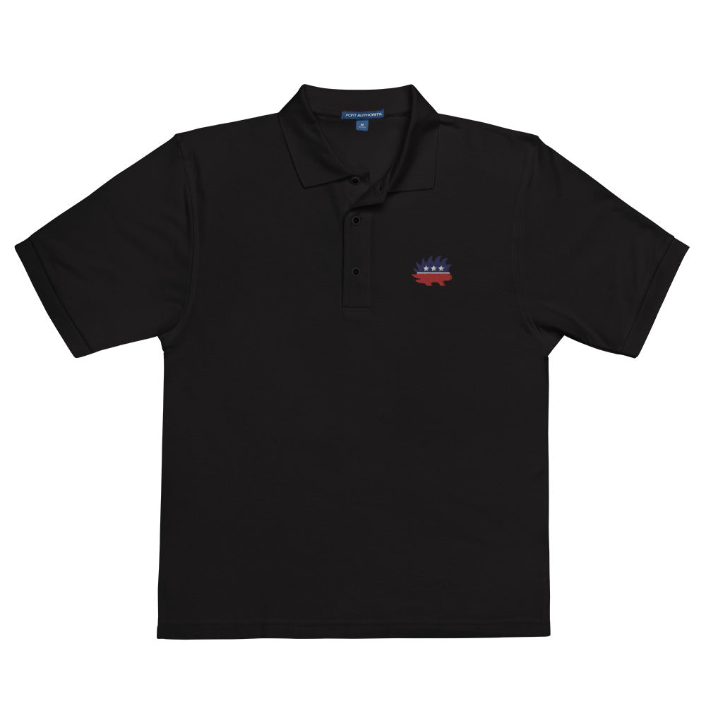 Men's Porcupine Embroidered Logo Polo