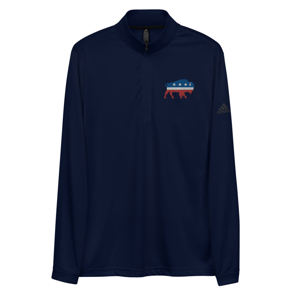 Independence Bison Adidas Quarter Zip Pullover