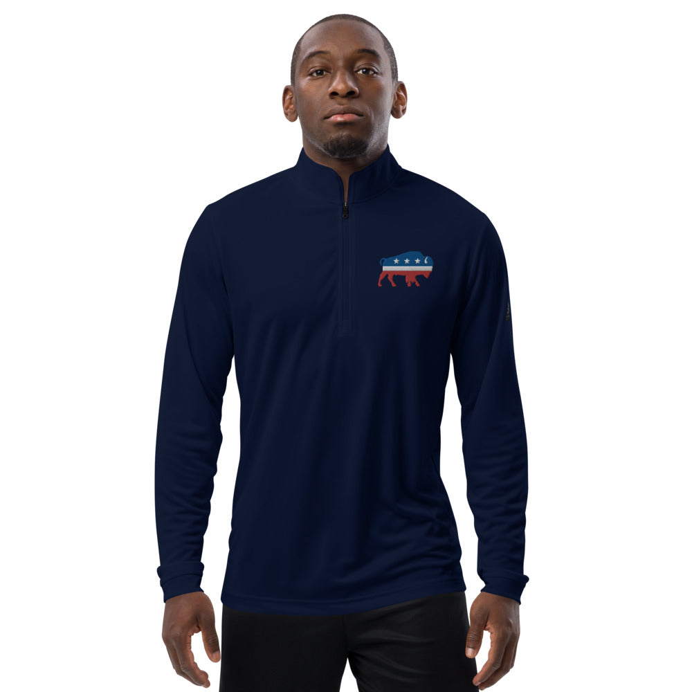 Independence Bison Adidas Quarter Zip Pullover