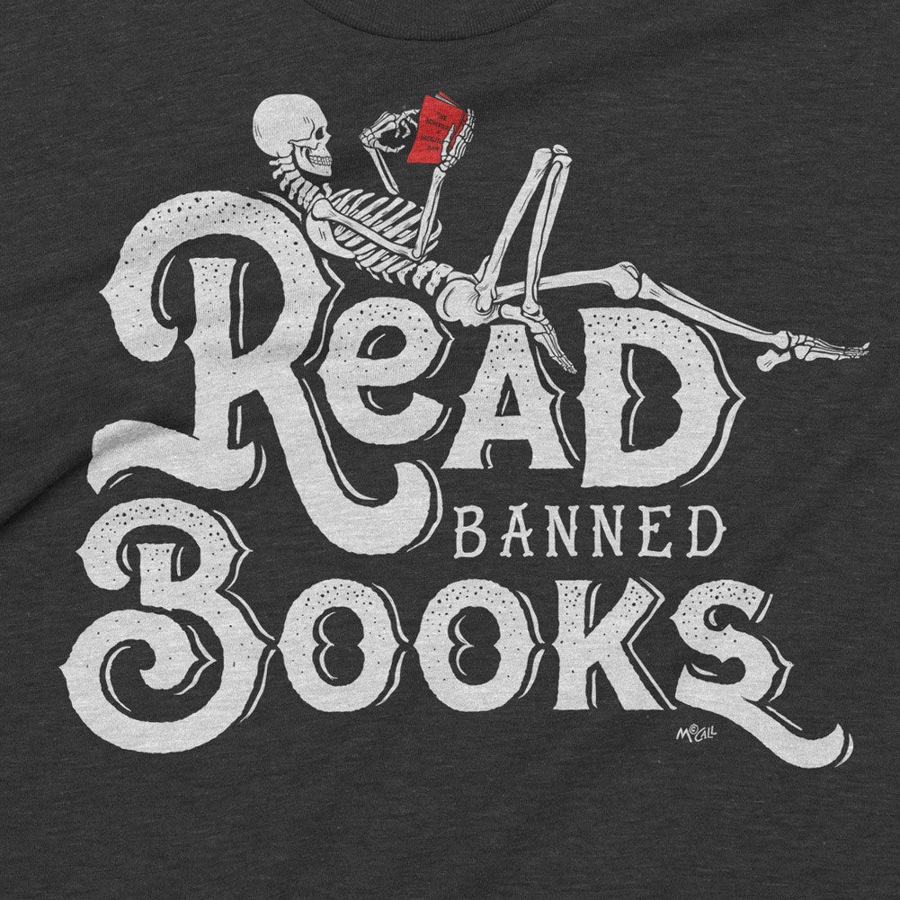 Read Banned Books Shirt by Dan McCall