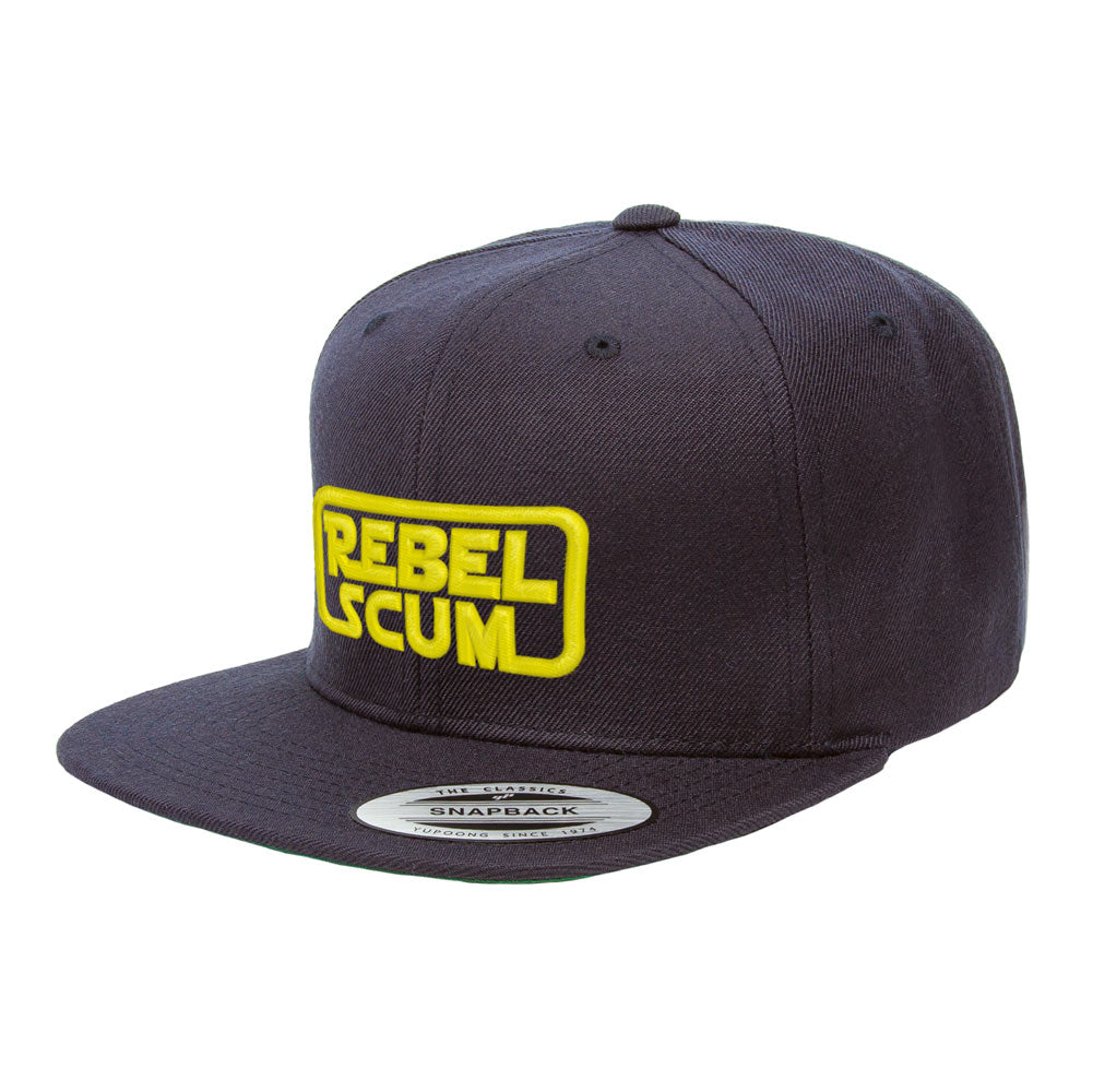 Rebel Scum 3D Bubble Embroidered Adjustable Hat