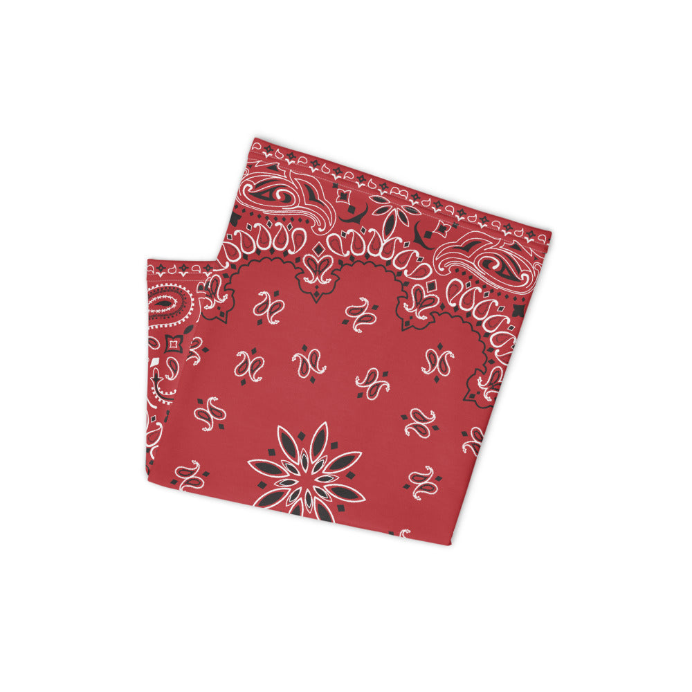 Red Bandana Neck Gaiter