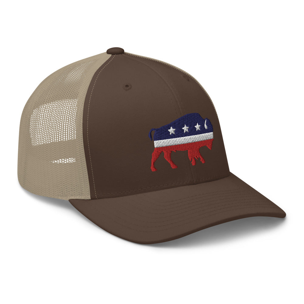 Bison Independent Trucker Cap