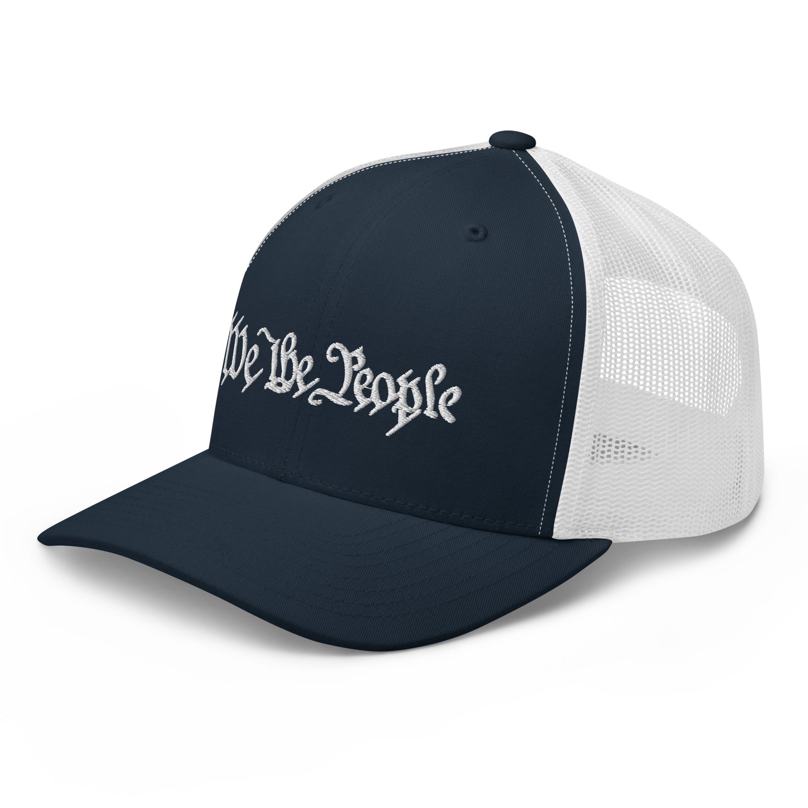 We The People Embroidered Trucker Cap