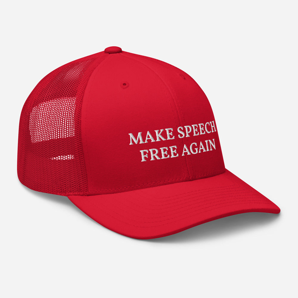 Make Speech Free Again Trucker Cap