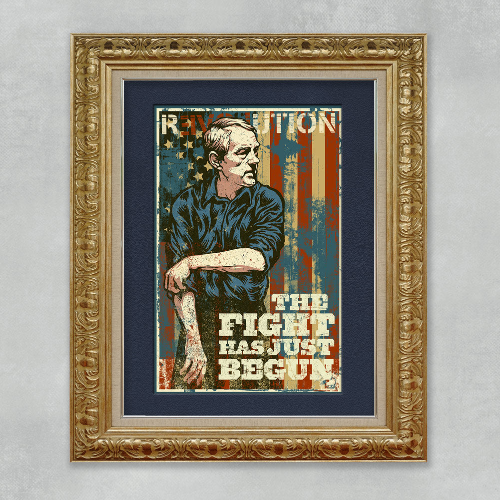 The Fight Has Just Begun Ron Paul Giclée Art Print