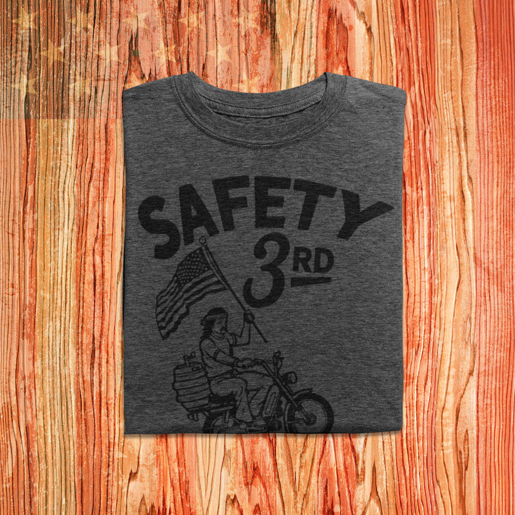 Safety 3rd Graphic Heather Tee