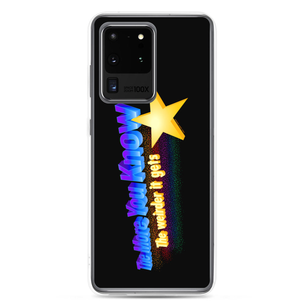The more You Know the Weirder It Gets Samsung Case