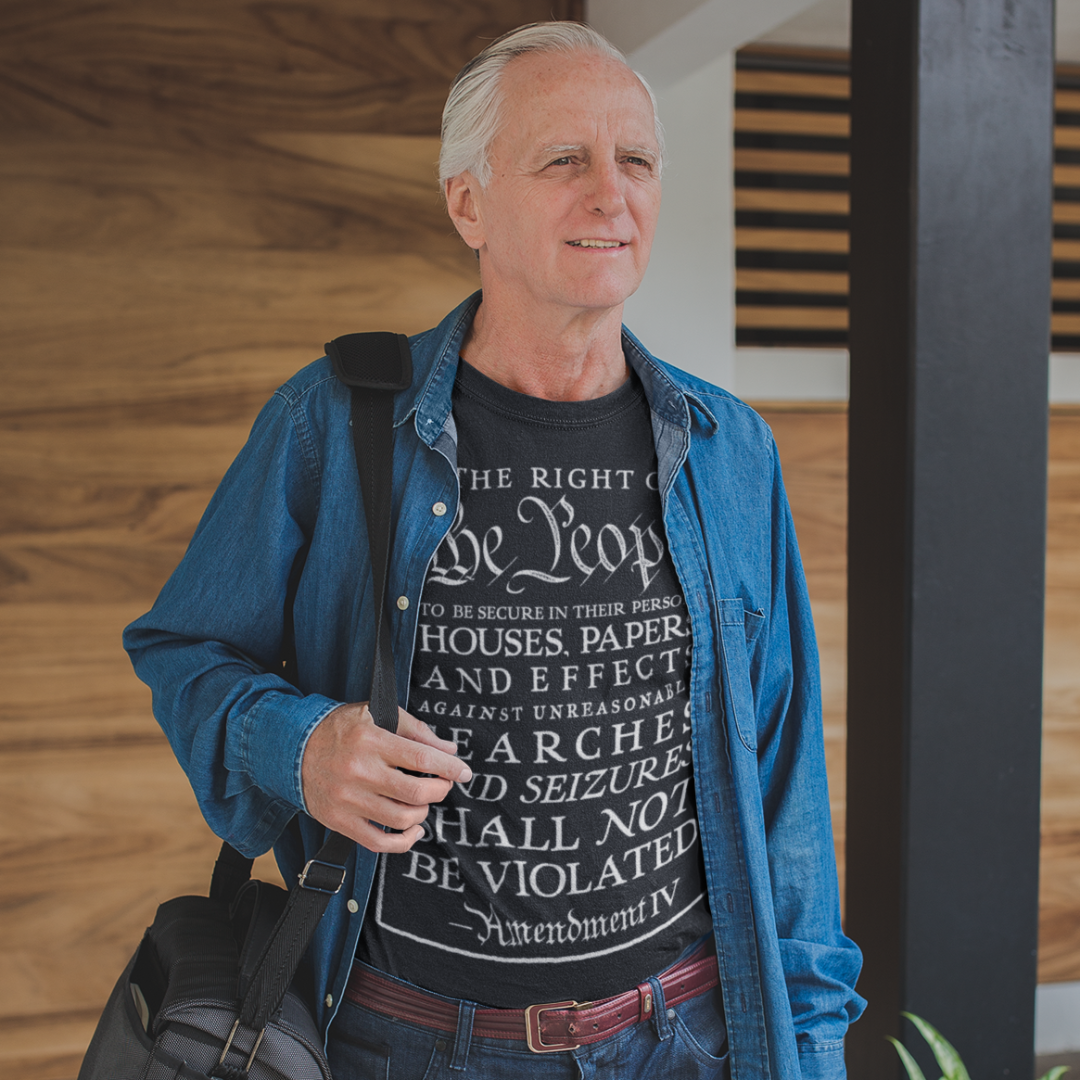 4th Amendment Two-Sided Civil Rights Travel Shirt