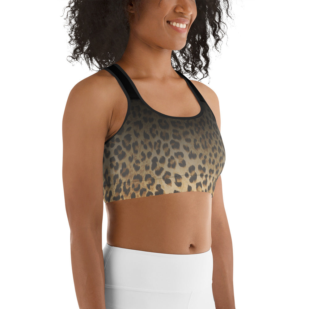 Shadow Leopard Sports bra