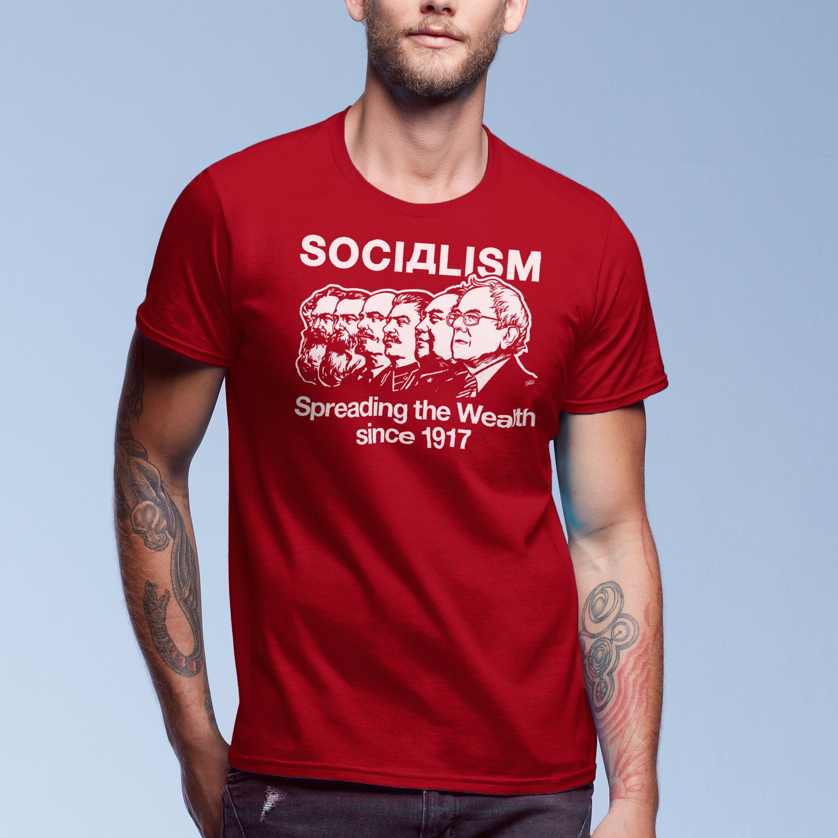 Socialism Spreading The Wealth Bernie Sanders T-Shirt