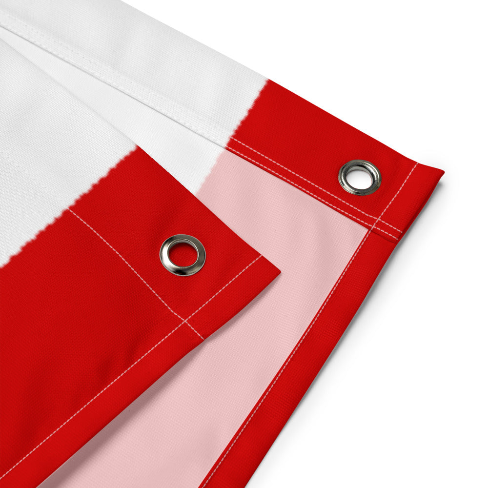 Sons of Liberty Rebel Stripes Emblem Wall Flag